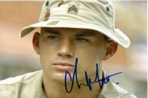 Channing Tatum Signature
