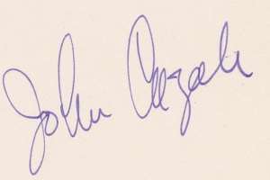 John Cazale Signature