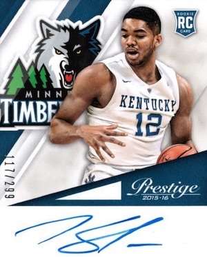 Karl Anthony Towns Signature