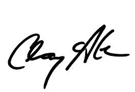 Clay Aiken Signature