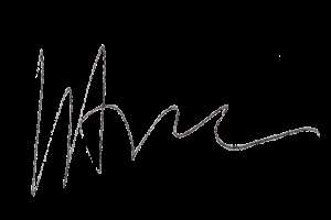Wally Amos Signature