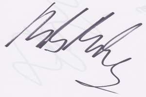 Mads Mikkelsen Signature