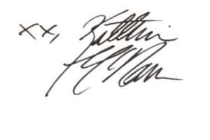 Katherine McNamara Signature