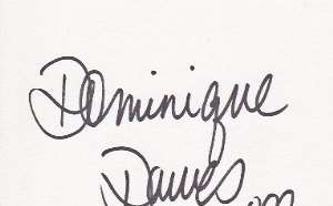 Dominique Dawes Signature