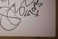 Faye Tozer (Pop Singer) Signature