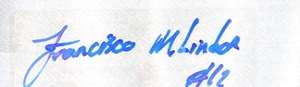 Francisco Lindor Signature