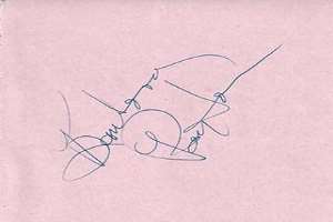 Barbara Payton Signature
