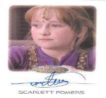 Scarlett Pomers Signature