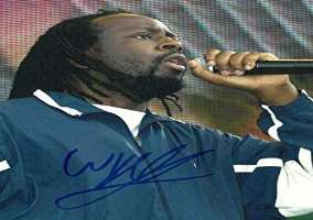 Wyclef Jean Signature