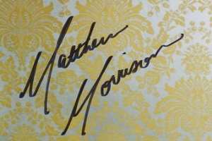 Matthew Morrison Signature