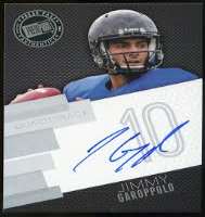 Jimmy Garoppolo Signature