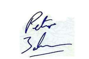 Peter Jackson Signature