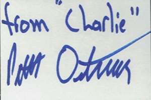 Peter Ostrum Signature