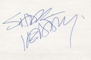Shari Headley Signature