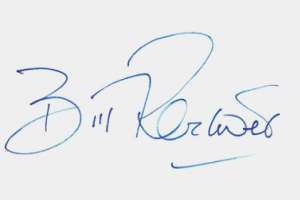 Bill Pertwee Signature