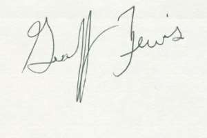 Geoffrey Lewis Signature