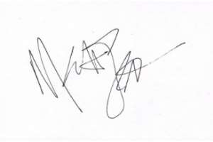 Matt Schulze Signature