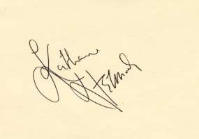Katherine Helmond Signature