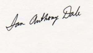 Ian Anthony Dale Signature