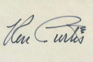 Ken Curtis Signature