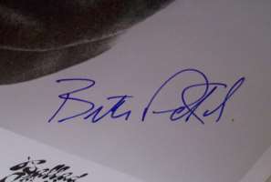 Brock Peters Signature