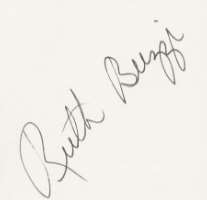 Ruth Buzzi Signature