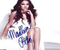 Madison Pettis Signature