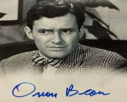 Orson Bean Signature