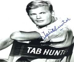 Tab Hunter Signature