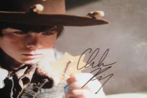 Chandler Riggs Signature