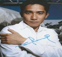 Tony Leung Chiu-wai Signature