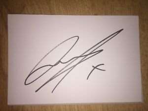 Danny Walters Signature