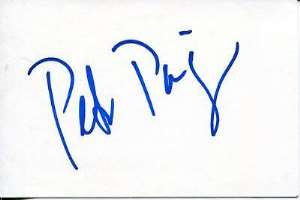 Peter Paige Signature