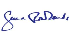Gena Rowlands Signature