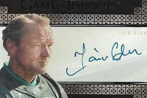 Iain Glen Signature