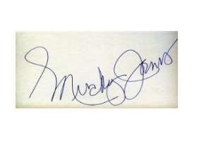 Mickey Jones Signature