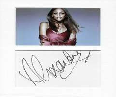 Alexandra Burke Signature