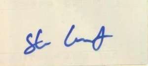 Steven Lenhart Signature