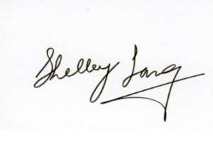 Shelley Long Signature