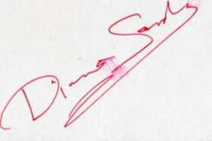Diana Sands Signature