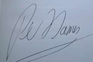 Peter James Signature