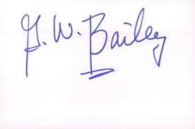 GW Bailey Signature