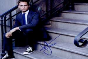 Patrick J. Adams Signature