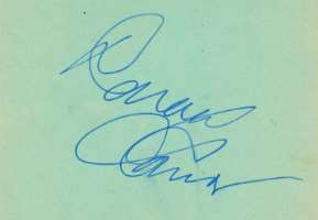Donald O'Connor Signature