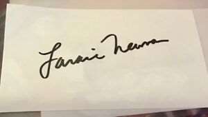 Laraine Newman Signature