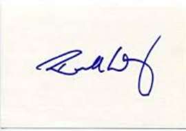 Russell Wong Signature