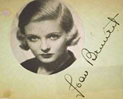 Joan Bennett Signature