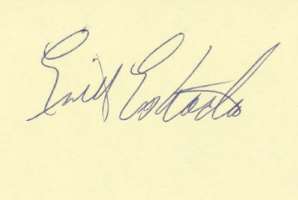 Erik Estrada Signature