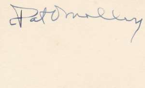 J Pat O'Malley Signature