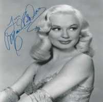 Mamie Van Doren Signature